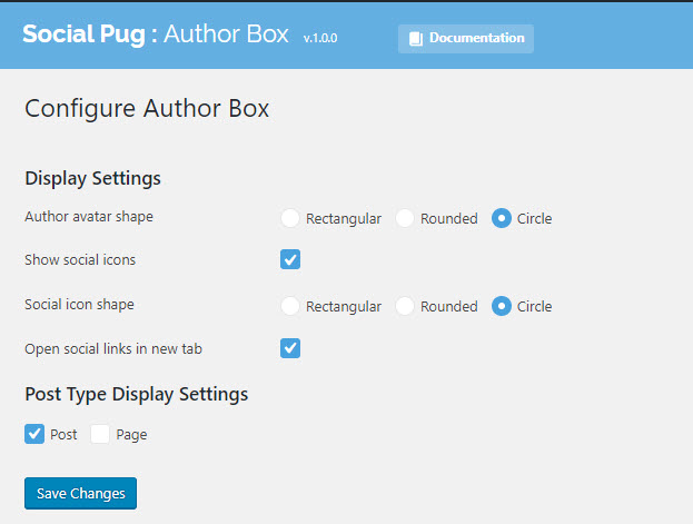 How to Add Author Box In GeneratePress 11 Social Pug Author Box For GeneratePress Settings